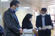 بازدید دکتر رحمانی، مشاور اجرای معاون درمان از بیمارستان آرش